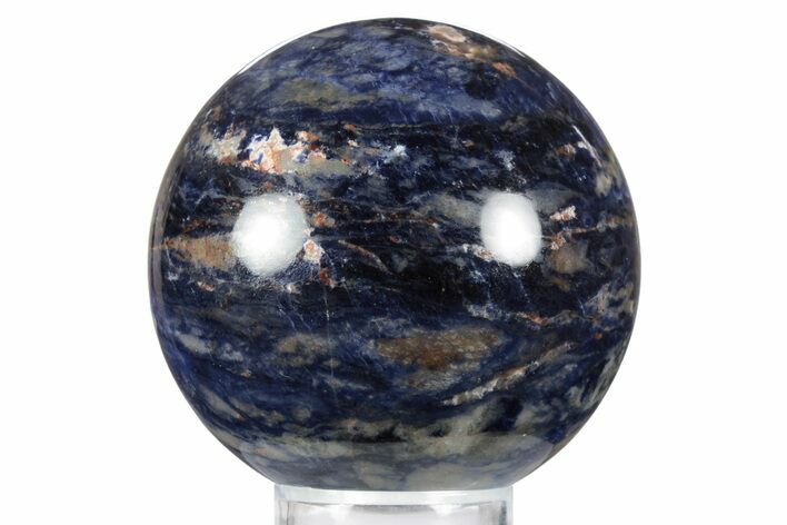 Deep Blue, Polished Sodalite Sphere #241730